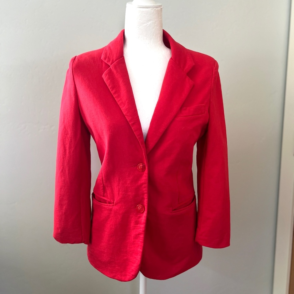 Women's 3/4 Sleeve Blazer - S